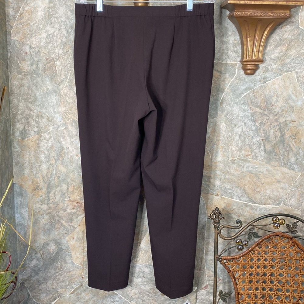 Ruby Road 12 Petite Brown Slacks Pants - image 2